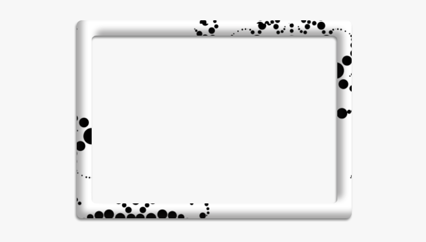 #mq #black #white #frame #frames #border #borders - Black, HD Png Download, Free Download