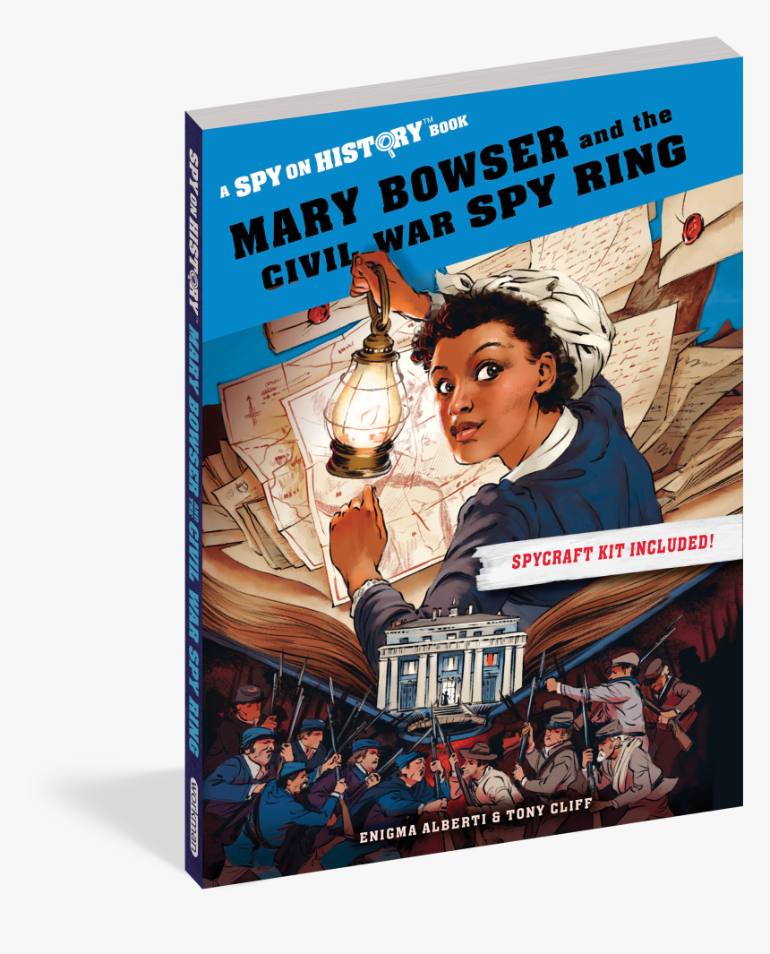 Cover - Mary Bowser And The Civil War Spy Ring, Library Edition:, HD Png Download, Free Download
