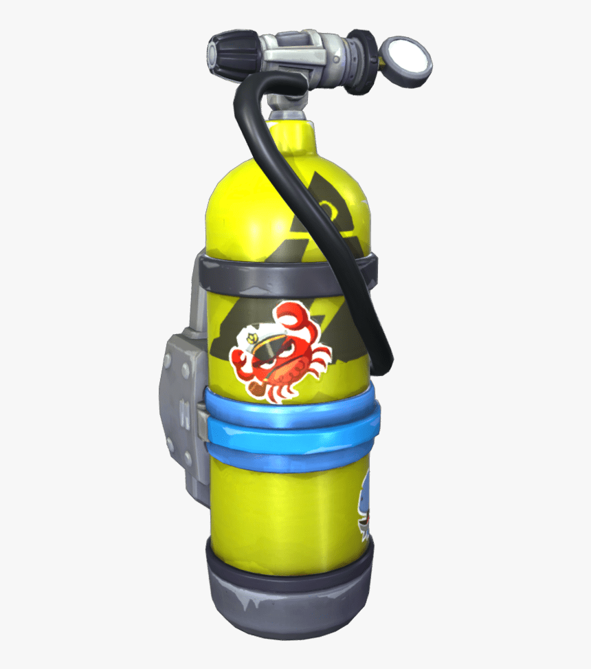 Air Tank Back Bling - Plastic Bottle, HD Png Download, Free Download