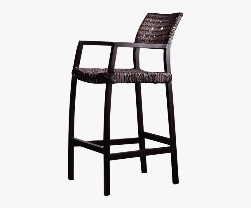 Peninsula Barstool Outdoor - Banqueta Alta De Madeira Com Encosto, HD Png Download, Free Download