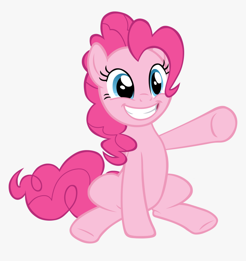 Pinkie Pie Vectors - Pinkie Pie Mlp Png, Transparent Png, Free Download