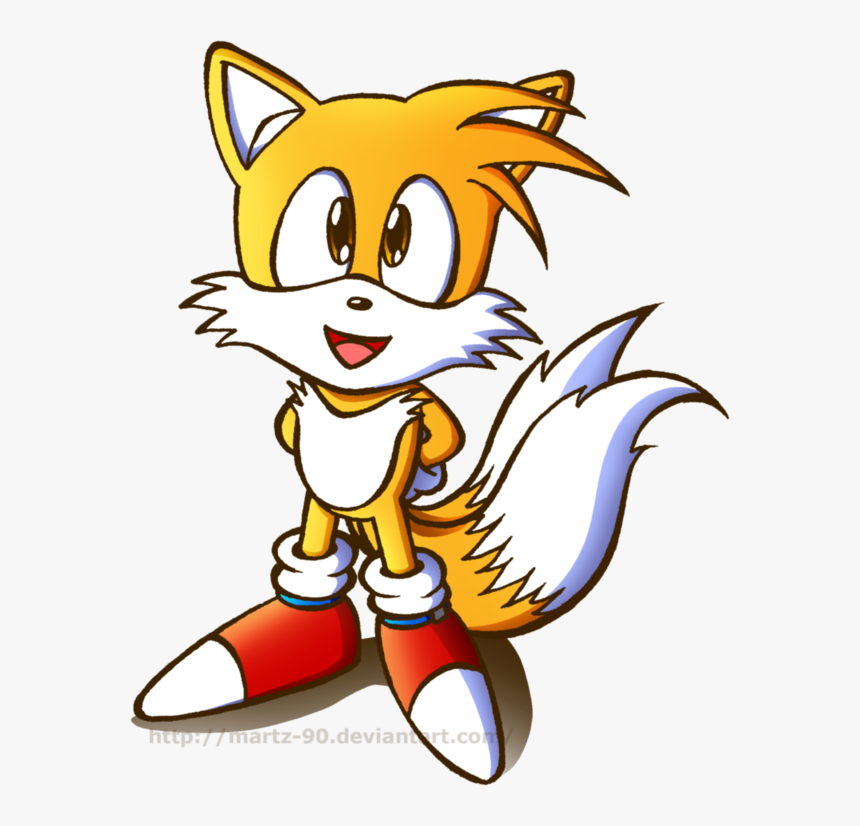 Classic Tails By Martz 90-d58k3lk , Png Download - Tails The Fox Classic, Transparent Png, Free Download