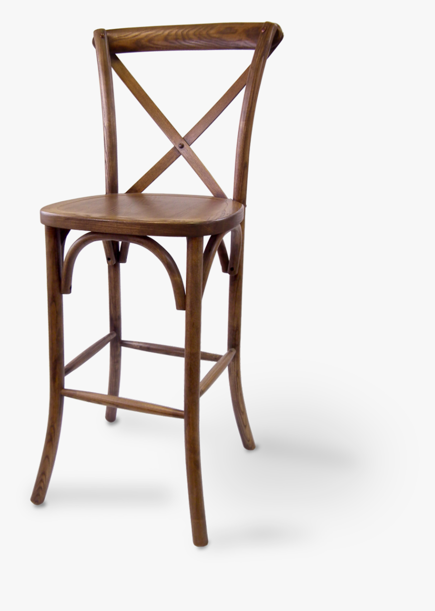 Rustic Cross Back Chair, HD Png Download, Free Download