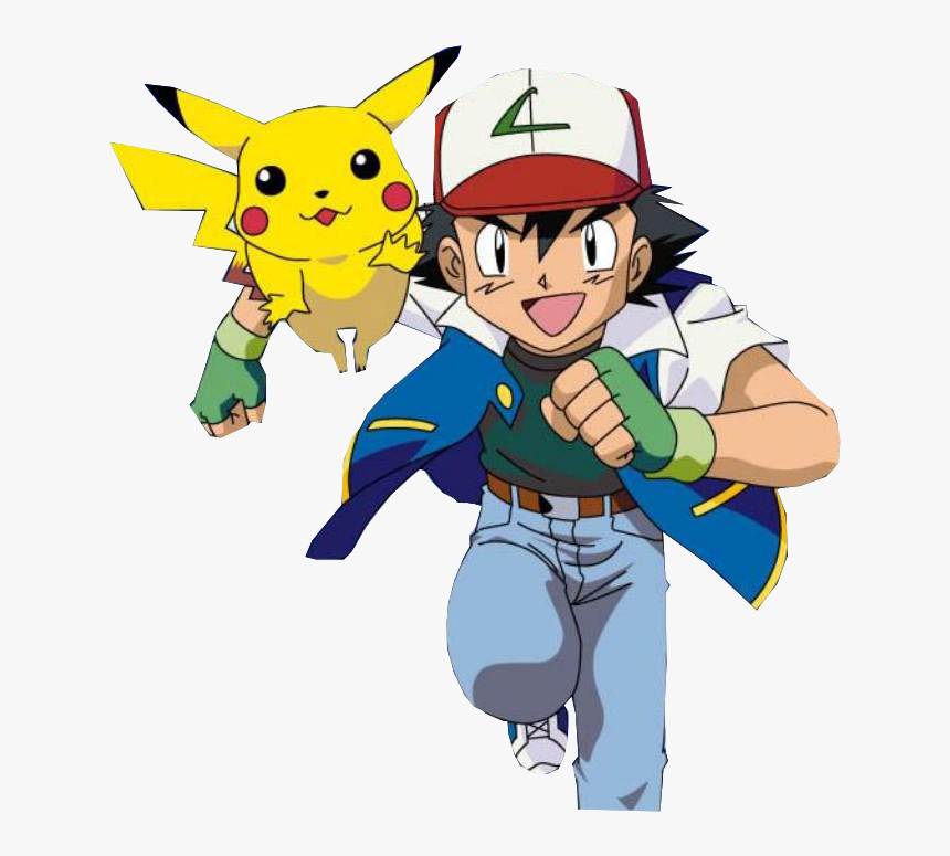 Thumb Image - Pokemon Ash Ketchum Pikachu, HD Png Download, Free Download