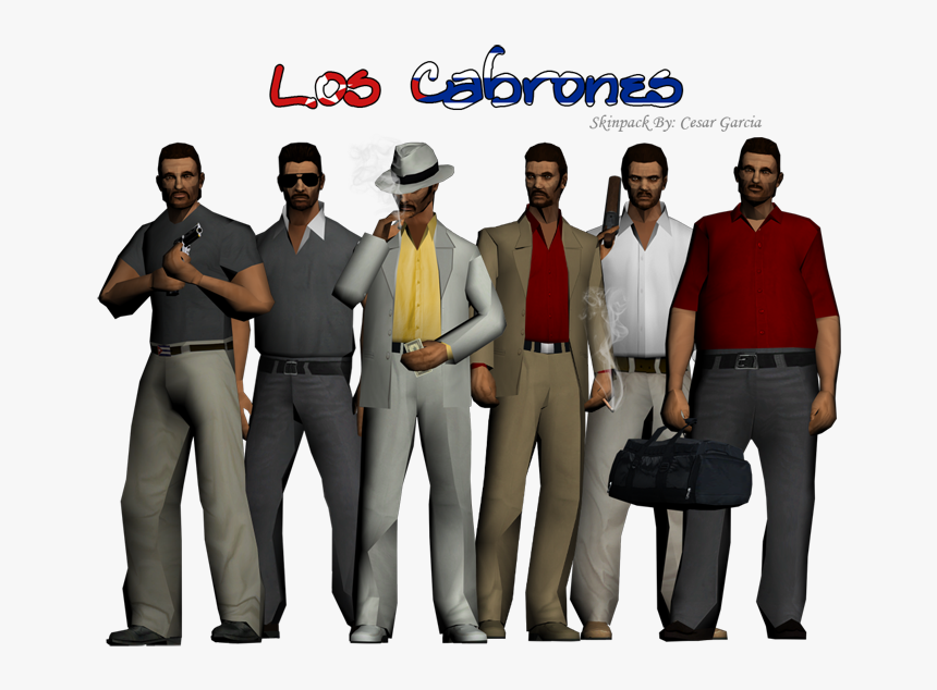 New Character Los Cabrones For Gta San Andreas - Italian Mafia Skin Gta Sa, HD Png Download, Free Download