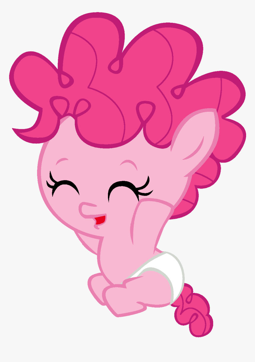 Pinkie Pie Rainbow Dash Twilight Sparkle Princess Celestia - Mlp Baby Pinkie Pie, HD Png Download, Free Download