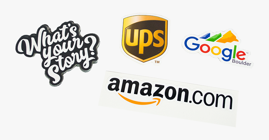 Custom Logo Stickers Printed By Stickergiant-share - Amazon, HD Png Download, Free Download