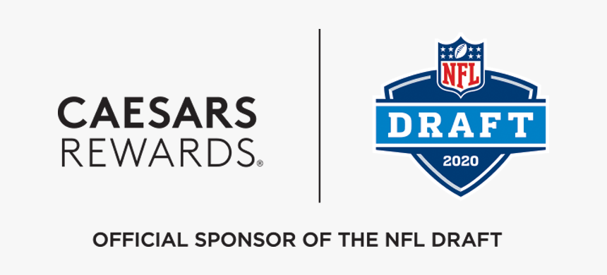 Nfl Draft Logo And Caesars Rewards Logo Together - Nfl Draft 2011, HD Png Download, Free Download