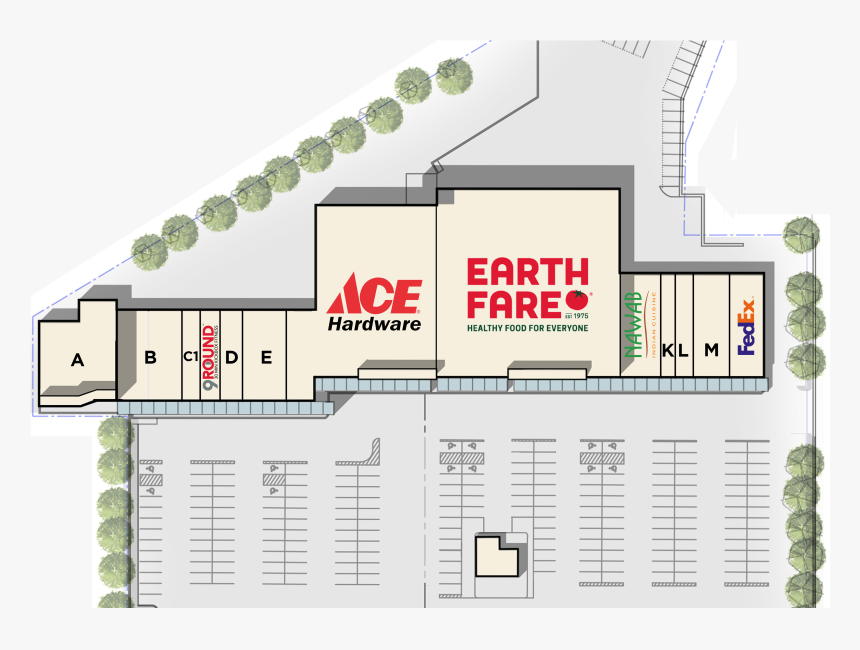 Great Clips Will Move Into Suite L - Floor Plan, HD Png Download, Free Download