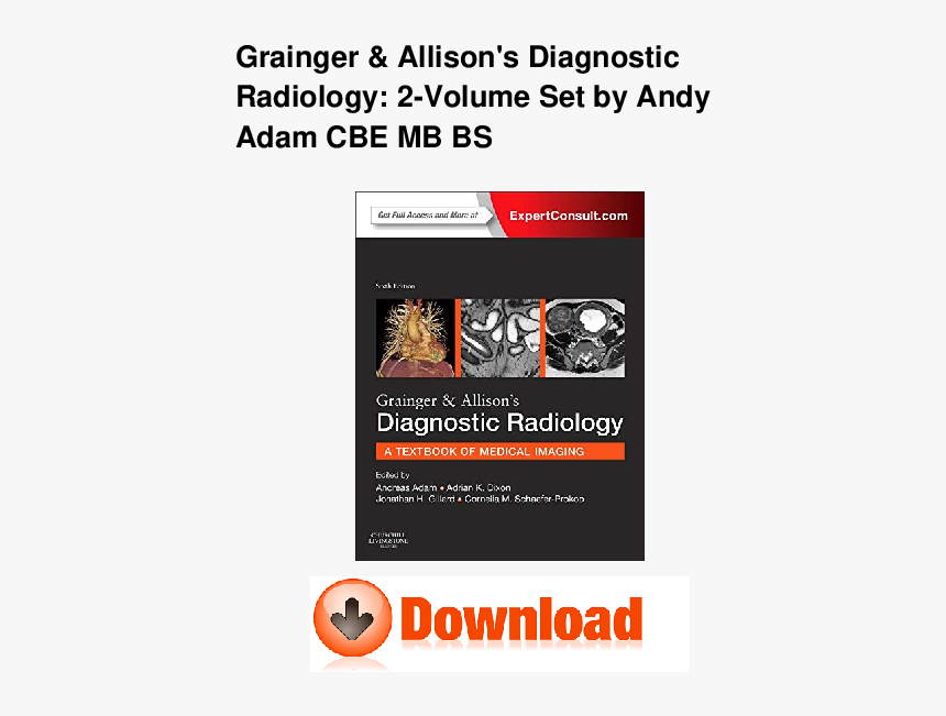 Grainger And Allison's Diagnostic Radiology, HD Png Download, Free Download