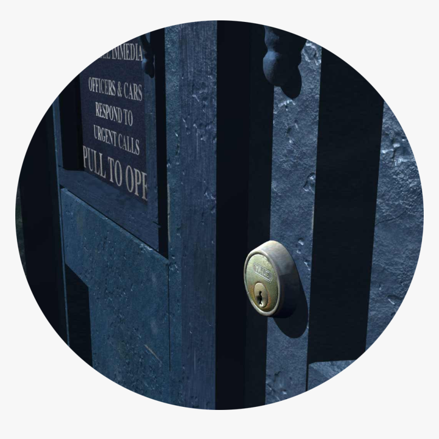 Tardis-round - Door, HD Png Download, Free Download