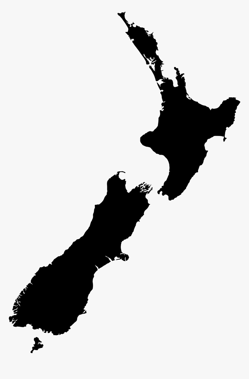 New Zealand Map Png, Transparent Png, Free Download