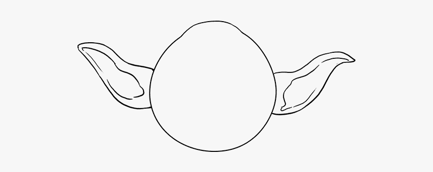 How To Draw Yoda - Drawing Yoda, HD Png Download, Free Download