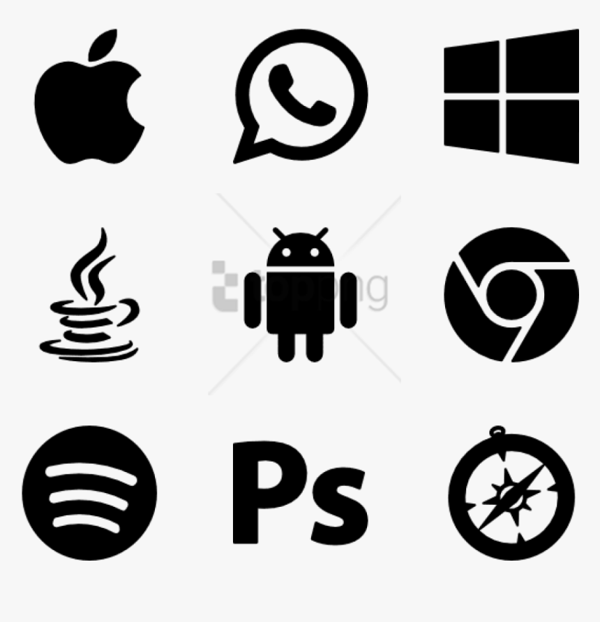 Free Png Basic Rounded Icon Family / Filled - Android Ios Windows Linux, Transparent Png, Free Download