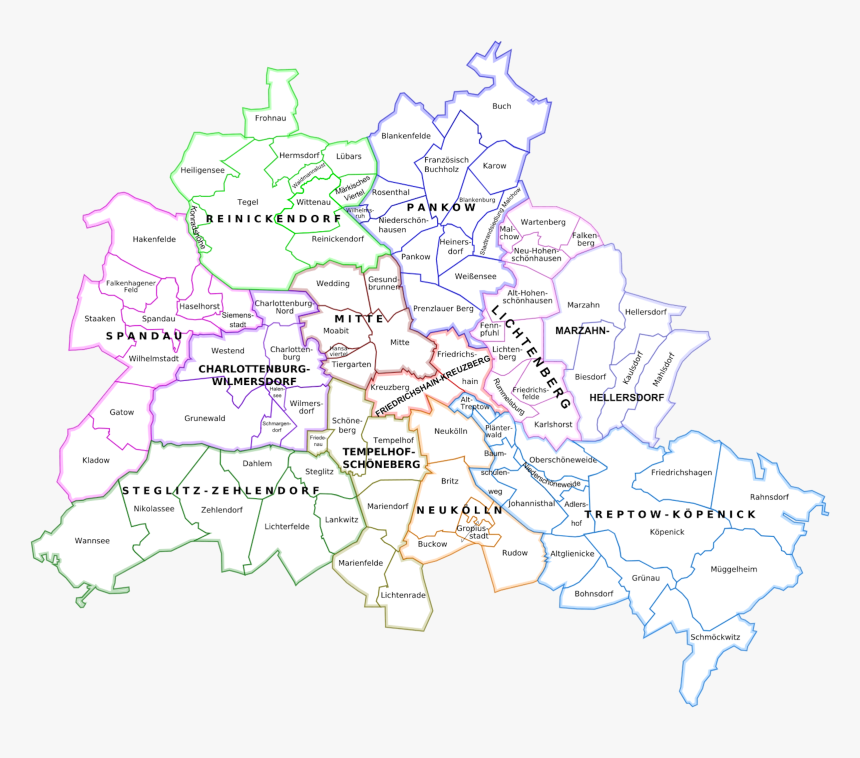 500px" - Berlin Prenzlauer Berg Map, HD Png Download, Free Download