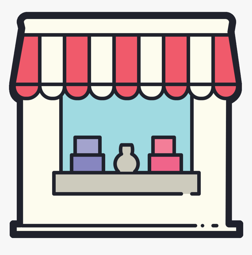 Storefront Small Business Icon, HD Png Download, Free Download