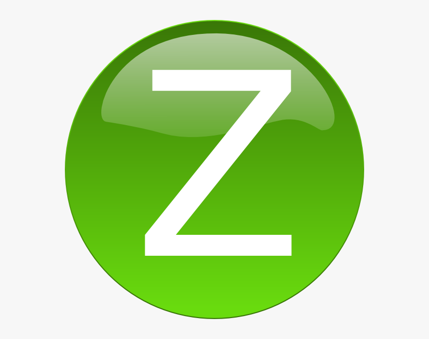 Green Z Svg Clip Arts - Green Z Clip Art At Clker Com Vector Cl, HD Png Download, Free Download