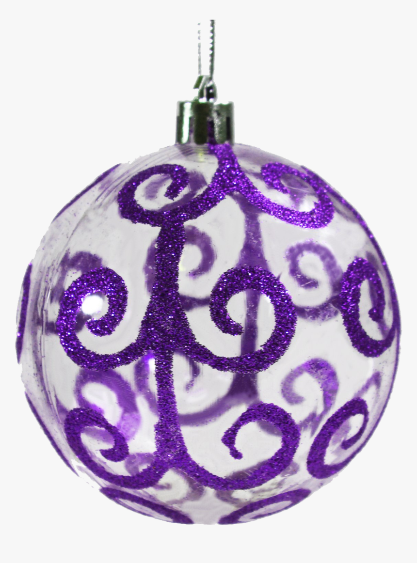 Purple Christmas Ball Transparent Background - Christmas Ball Ornaments, HD Png Download, Free Download