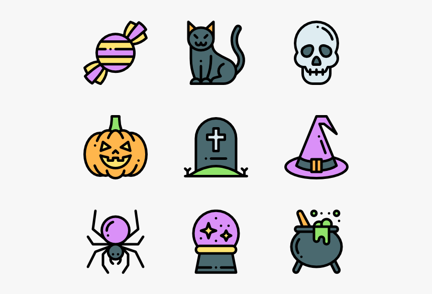 Png Halloween Icons, Transparent Png, Free Download