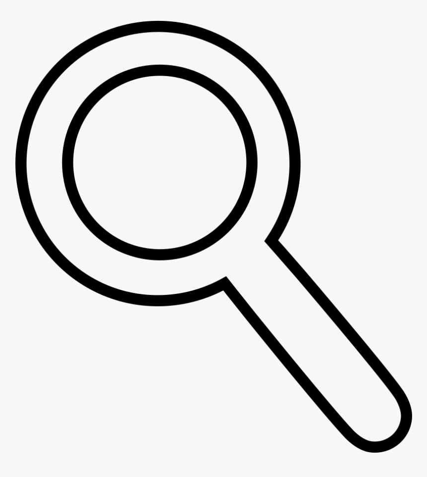 Noun Project Search Icon 151781 - Line Art, HD Png Download, Free Download