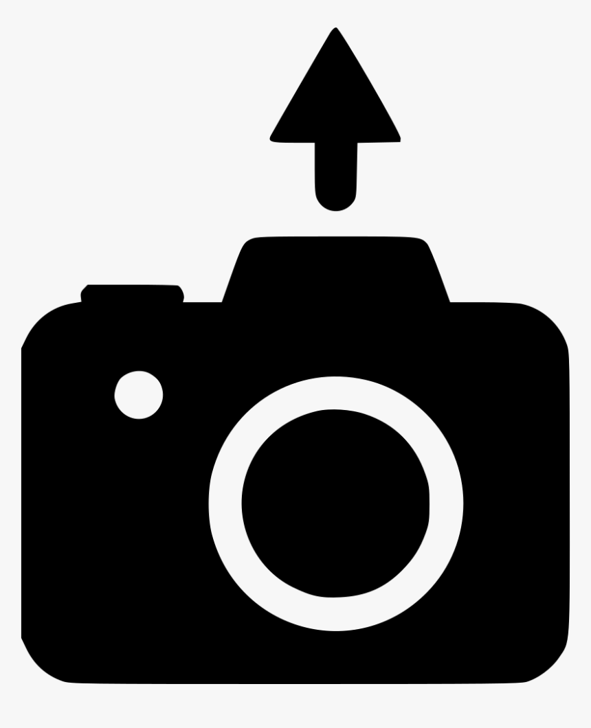 Photographer Clipart Svg - Upload Image Icon Free, HD Png Download, Free Download