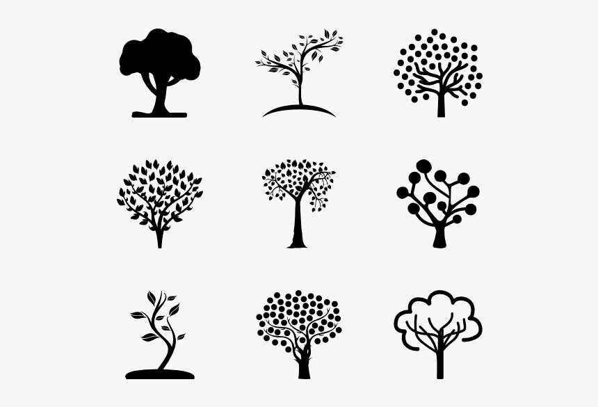 Tree Vector Icon Png, Transparent Png, Free Download