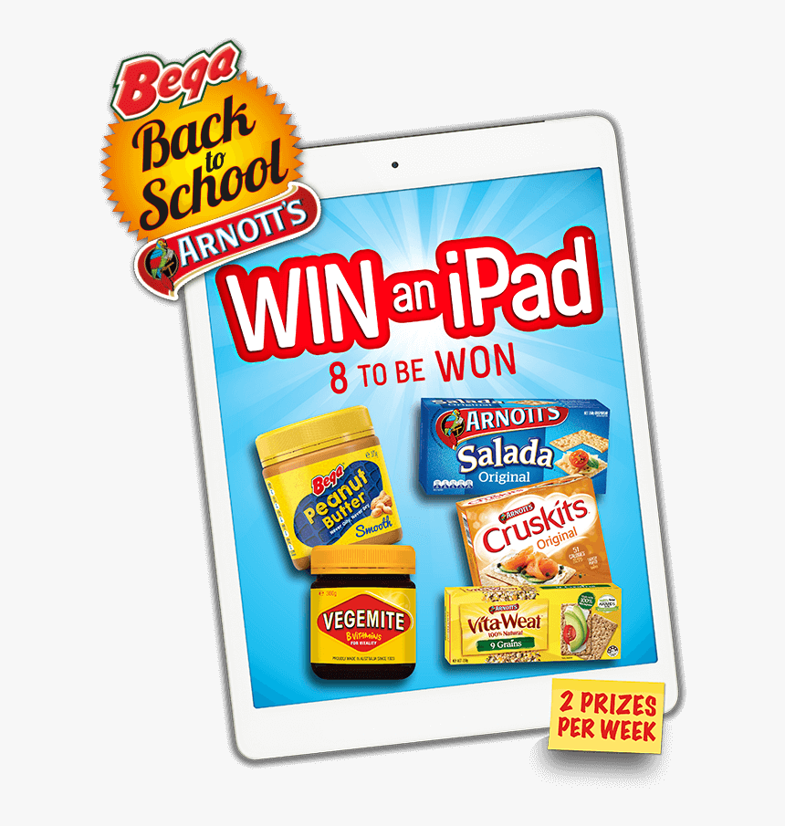 Bega And Arnott"s Back 2 School - Food, HD Png Download, Free Download