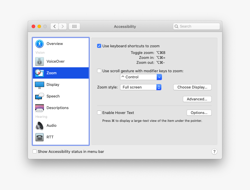 Turn On Accessibility Zoom Mac - Hvordan Få Mer Enn 2 Huskelapper På Mac, HD Png Download, Free Download