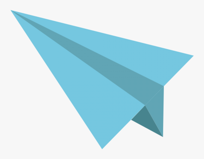 Red Paper Plane Png Image - Paper Plane Flat Design Png, Transparent Png, Free Download