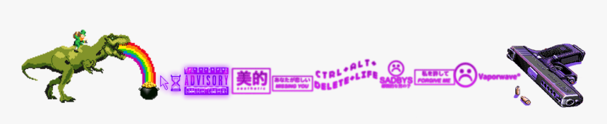 Separador Vaporwave - Parallel, HD Png Download, Free Download