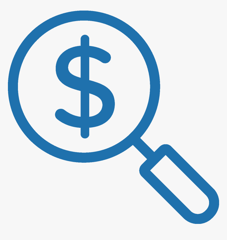 Magnifyingicon - Financial Ratio Icon, HD Png Download, Free Download