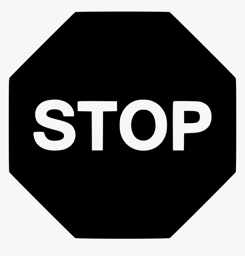 Stop Sign - Stop Sign Icon Svg, HD Png Download, Free Download