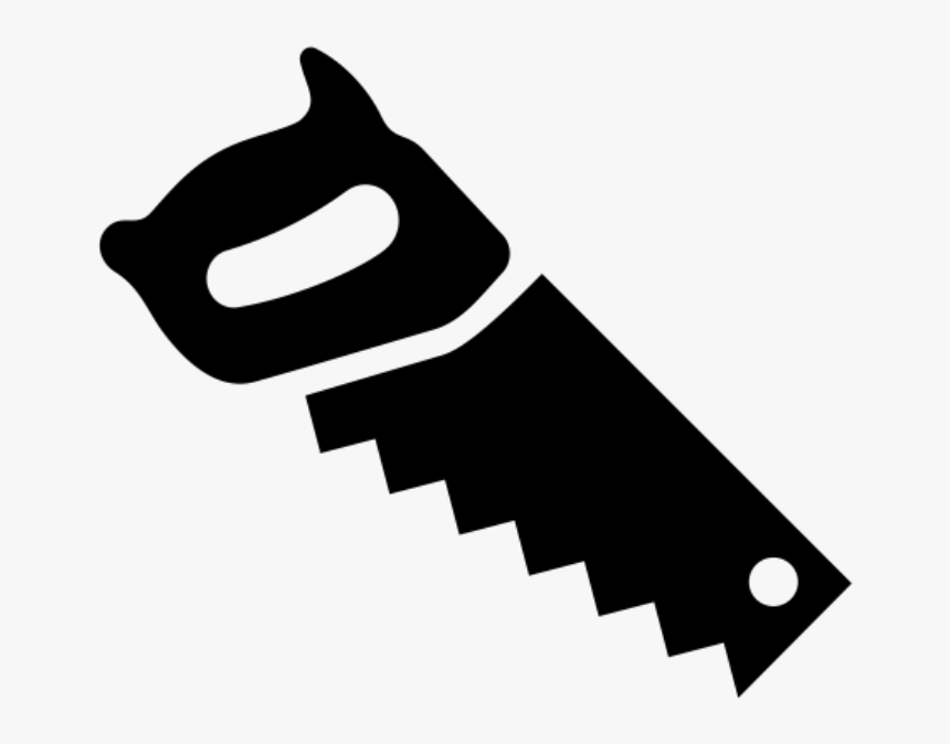 Hand Saws Tool Hacksaw Handle - Saw Icon Png, Transparent Png, Free Download