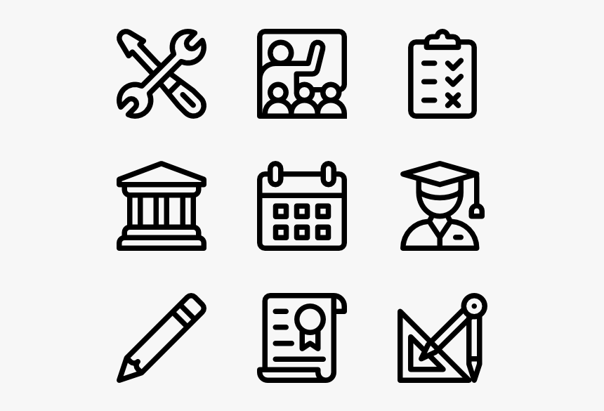 8 Academy Icon Packs - Bathroom Icons, HD Png Download, Free Download
