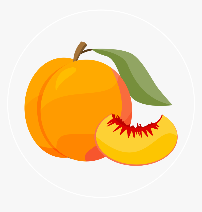 Peach-icon - Pumpkin, HD Png Download, Free Download