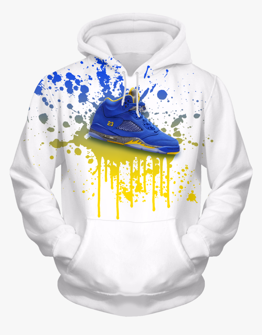 Blue And Yellow Hoodie, HD Png Download, Free Download
