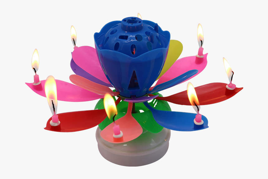 Selling To Europe 14 Single Lotus Flower Candle With - Candle, HD Png Download, Free Download