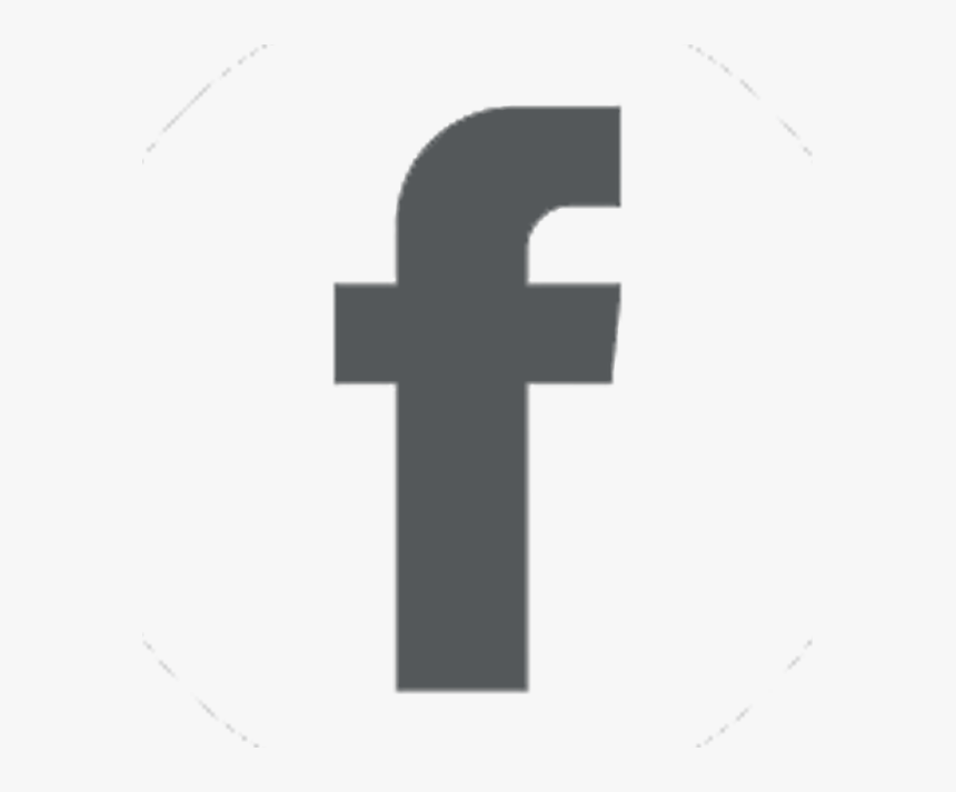 Connect With Us - Facebook Icon Gray Png, Transparent Png, Free Download