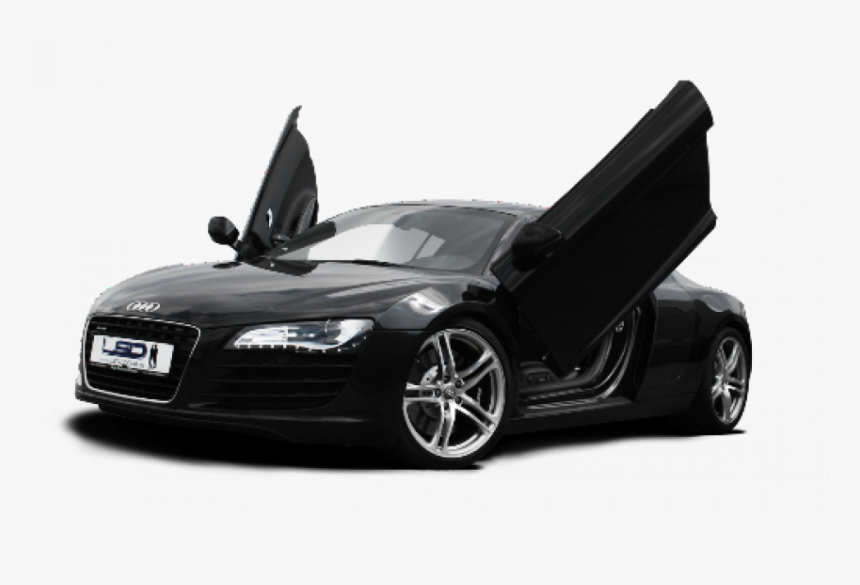 Black Au - Black Audi R8 Png, Transparent Png, Free Download