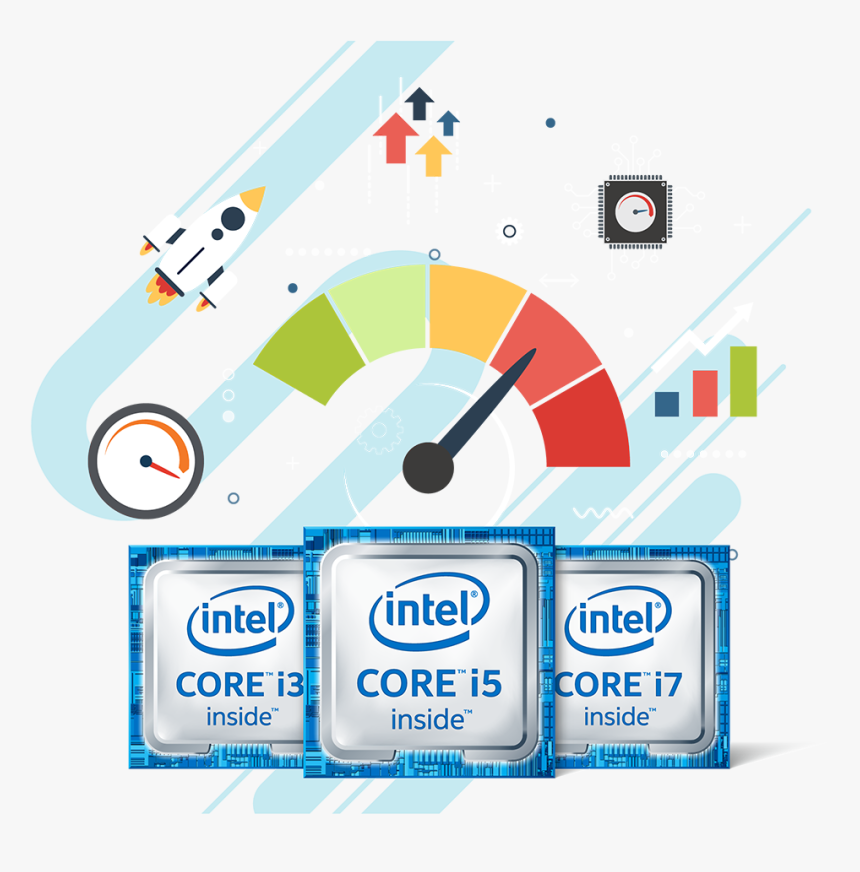 Intel Core Performance - 6eme Generation Intel, HD Png Download, Free Download