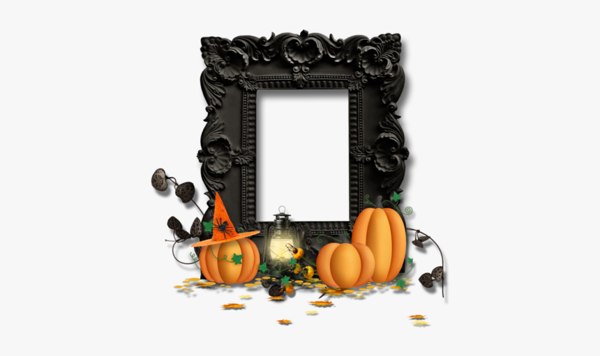 Cadres Halloween,frames,png - Picture Frame, Transparent Png, Free Download