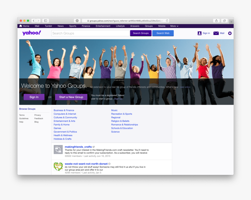 Yahoo Groups, HD Png Download, Free Download