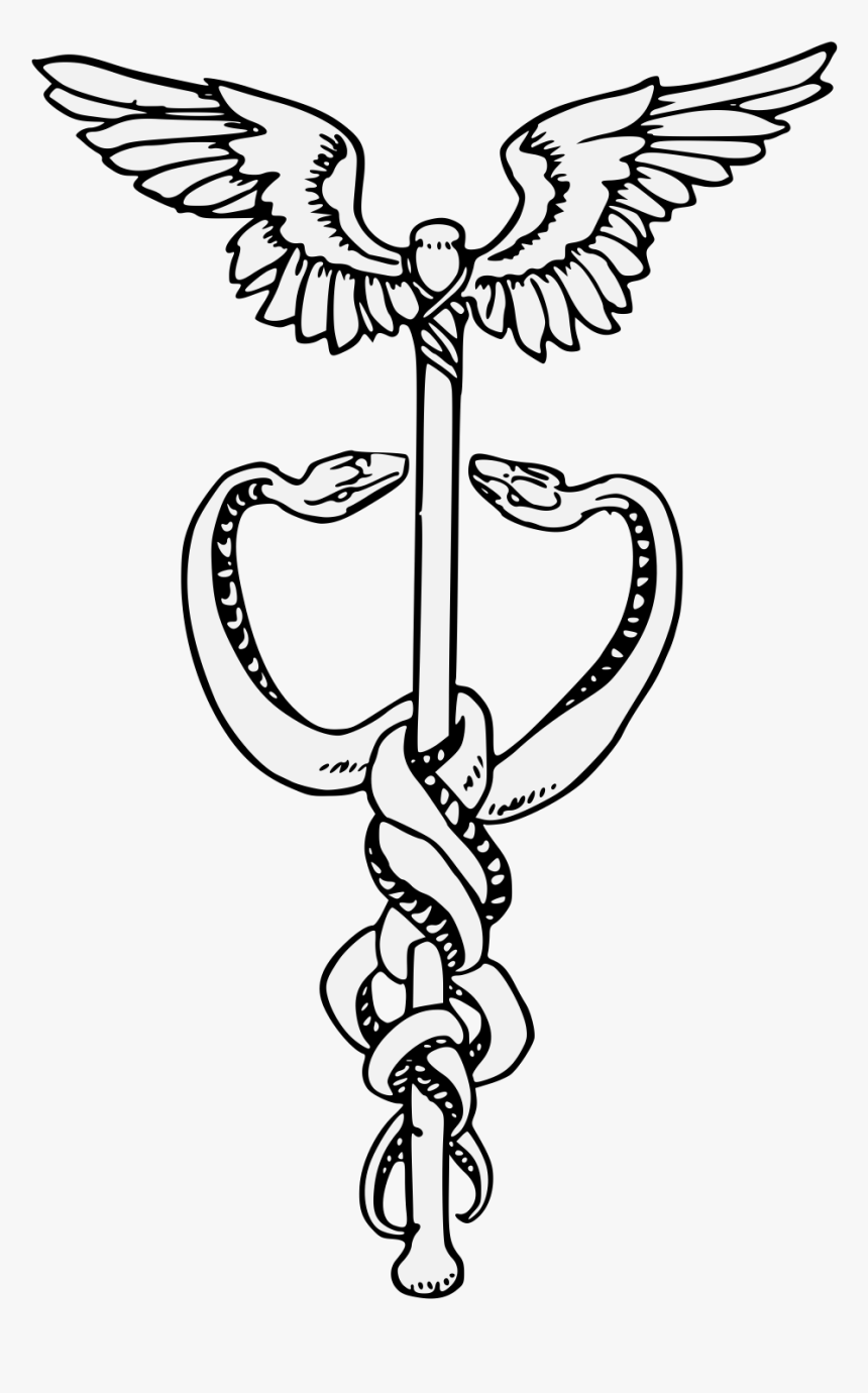 Caduceus Tattoo , Png Download - Caduceus Tattoo, Transparent Png, Free Download