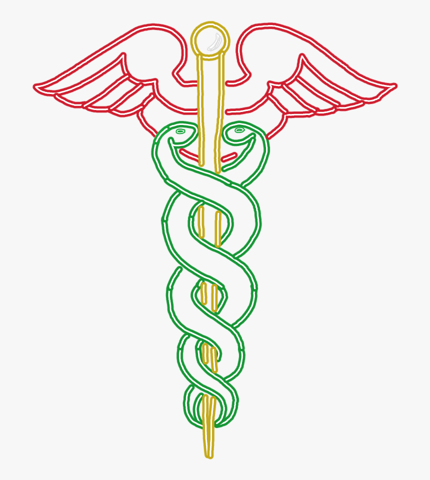 #caduceo #caduceus #medicina - Certified Nursing Assistant Logo, HD Png Download, Free Download
