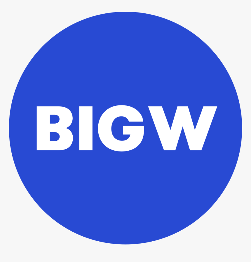 Big W Logo - Big W, HD Png Download, Free Download