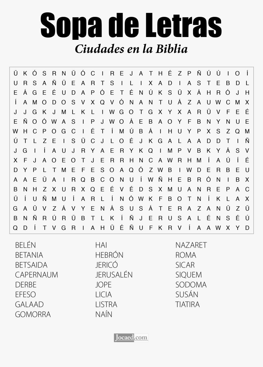 Household Chores Word Search, HD Png Download, Free Download