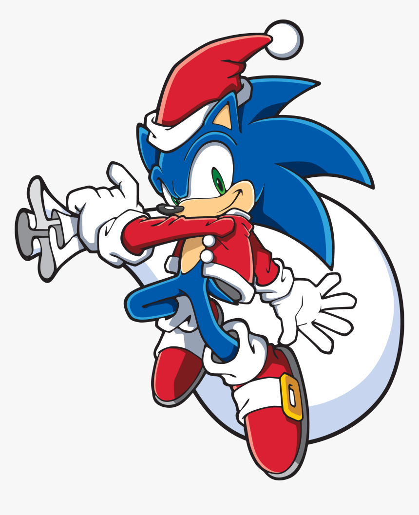 Transparent Sonic - Sonic The Hedgehog Christmas, HD Png Download, Free Download
