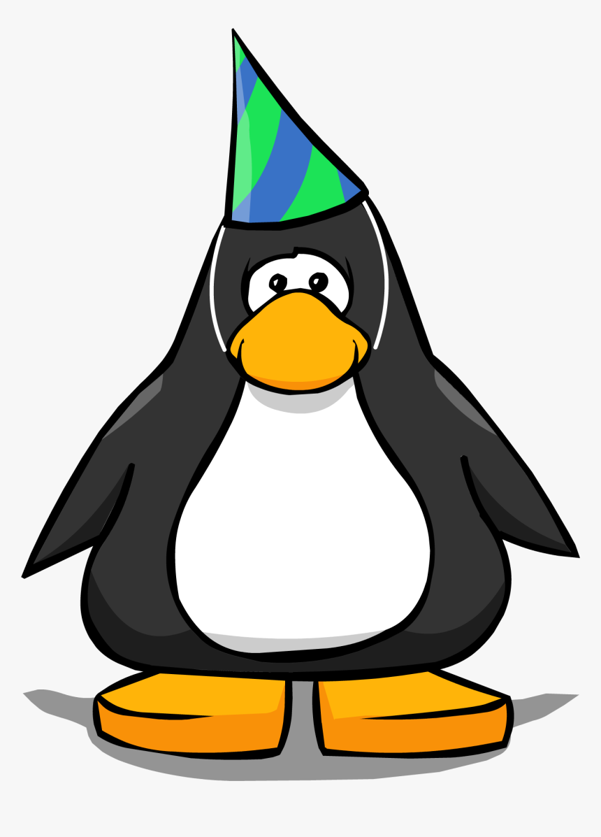 Club Penguin Wiki - Penguin With Santa Hat, HD Png Download, Free Download