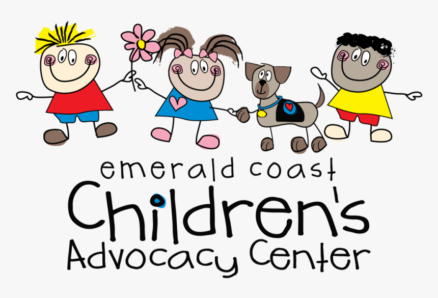 Cac Logo Color New Dog No Tag 2017 - Emerald Coast Children's Advocacy Center, HD Png Download, Free Download