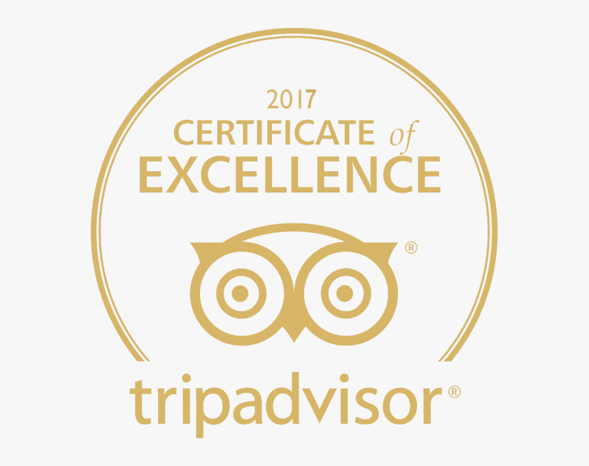 2017 Certificate Of Excellence - Trip Advisor, HD Png Download, Free Download